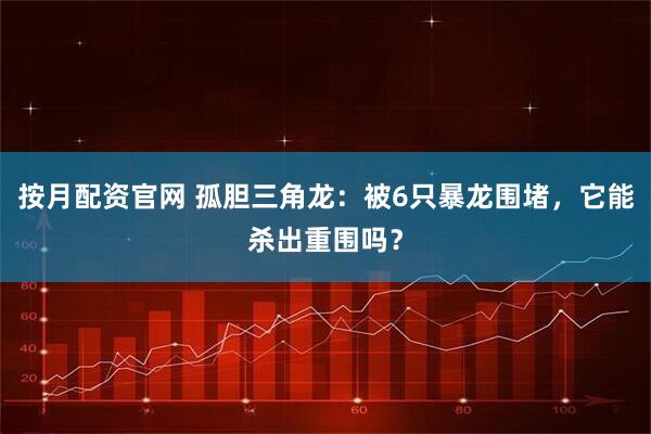 按月配资官网 孤胆三角龙：被6只暴龙围堵，它能杀出重围吗？
