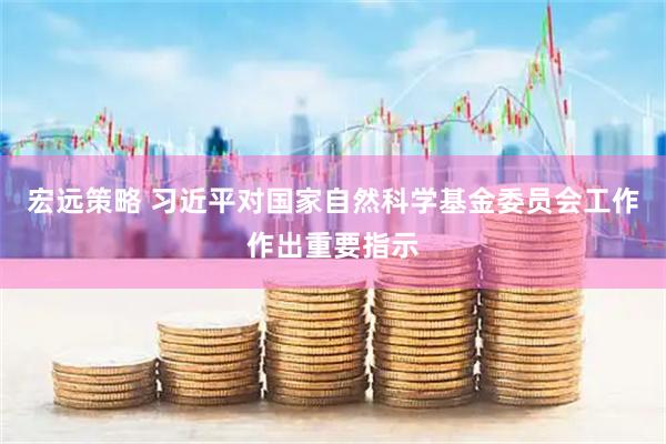 宏远策略 习近平对国家自然科学基金委员会工作作出重要指示